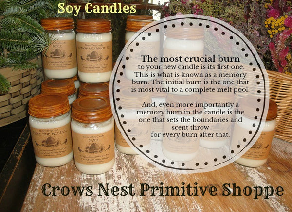 Candle-Soy Mason Jar 16 ounce