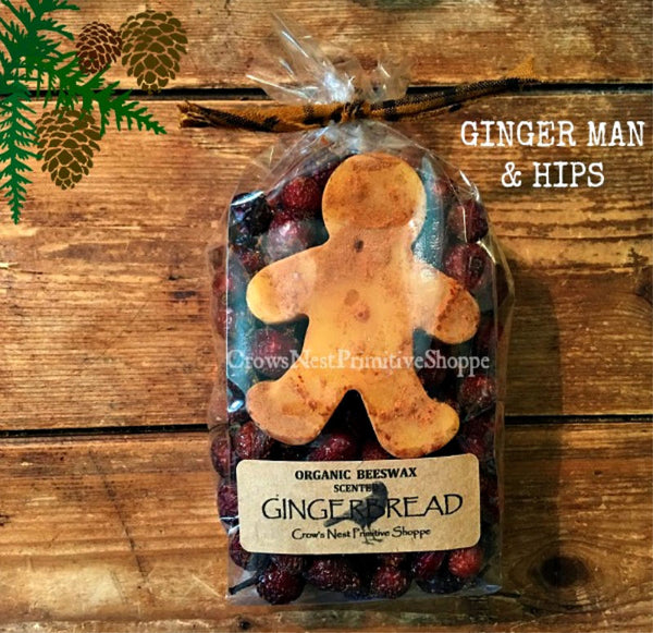 Beeswax Gingerbread Man