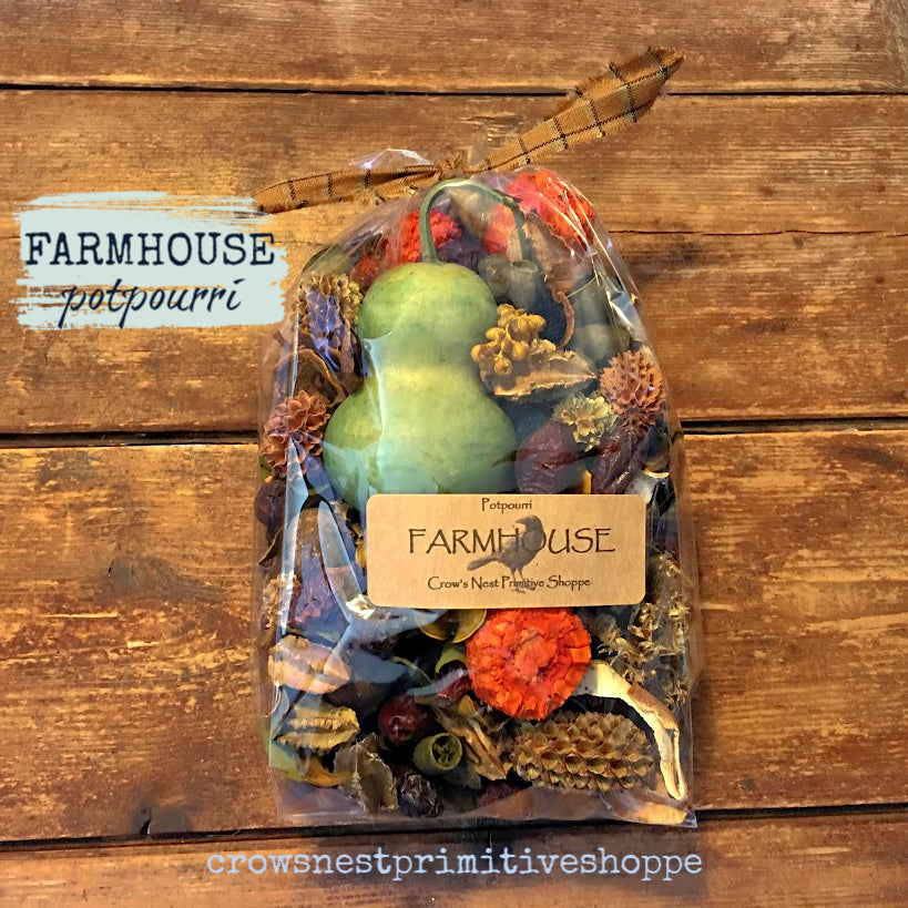 Potpourri- Country Home Packaged – Crows Nest Primitive Shoppe