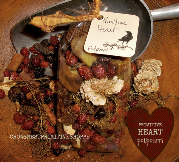 Potpourri- Primitive Heart Packaged