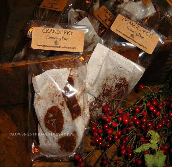 Scented Simmering Spice Bags