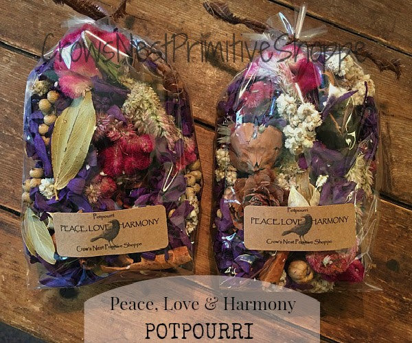 Potpourri- Peace, Love & Harmony