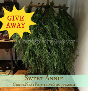 Sweet Annie Giveaway on Facebook!