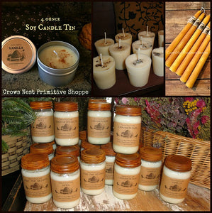 Natural Soy & Beeswax Candles