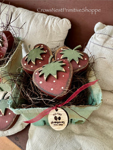 Wooden Strawberry Set