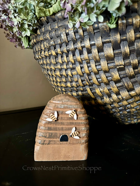 Wooden Bee Skep