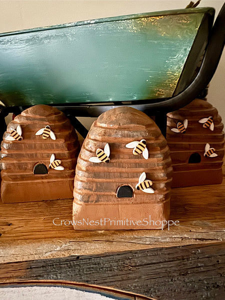 Wooden Bee Skep