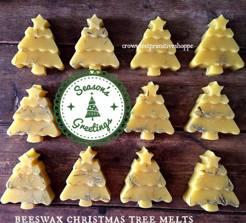 Scented Beeswax Christmas Tree