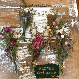 Flower and Herb Tuck Away Bouquet