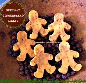 Beeswax Gingerbread Man