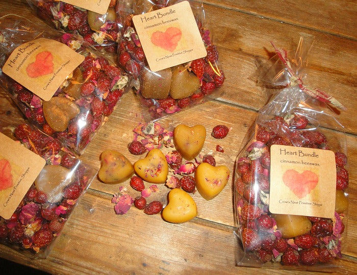 Scented Beeswax Heart Bundle