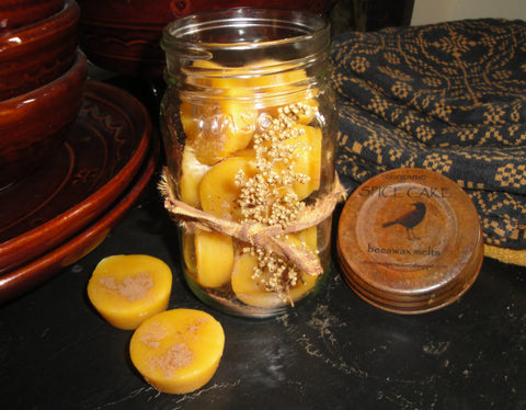 Jar of Beeswax Melting Tarts