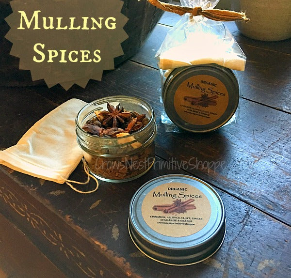 Mulling Spice Kit Crows Nest Primitive Shoppe