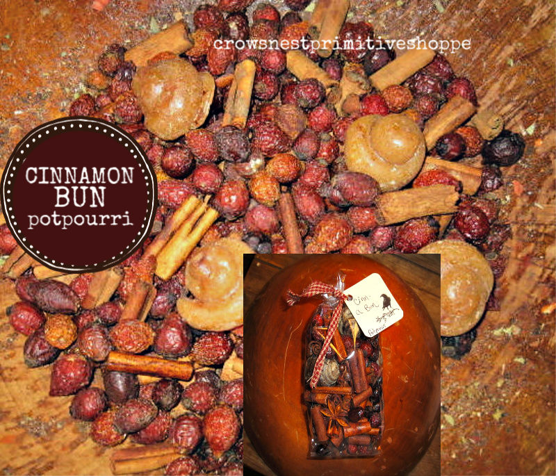 Potpourri- Cinnamon Bun Packaged