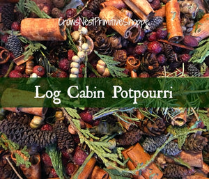 Potpourri- Log Cabin