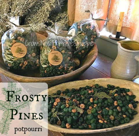 Scented Putka Pods-Frosty Pines