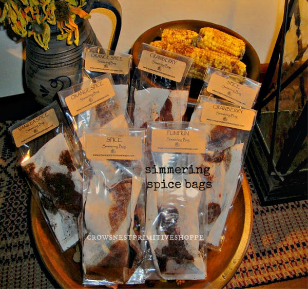 Scented Simmering Spice Bags
