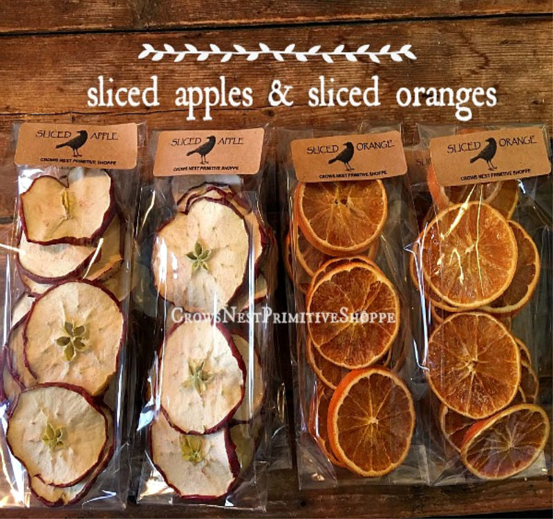 Sliced Apples and Oranges