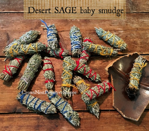 Smudge Stick Incense-Baby Size Desert Sage