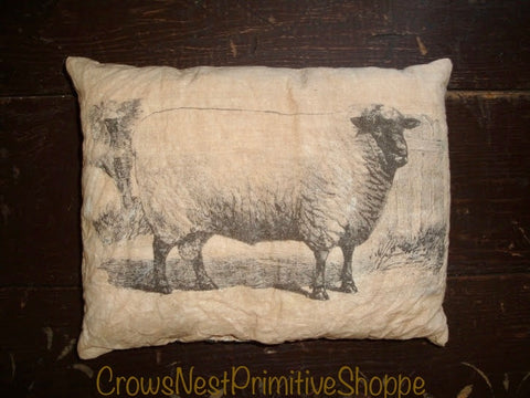 Pillow- Handmade Sheep